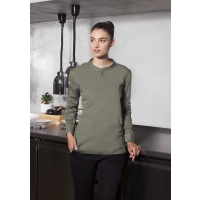 Long-Sleeve Ladies' Work Shirt Performance - Sage