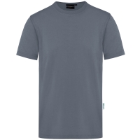 Men's Workwear T-Shirt Casual-Flair, from Sustainable Material, 51% GRS Certified Recycled Polyester / 46% Conventional Cotton / 3% Conventional Elastane - Anthracite