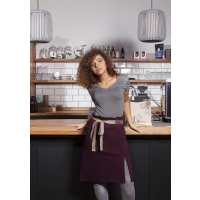 Waist Apron Green-Generation, from Sustainable Material, Recycled Polyester - Aubergine