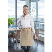 Waist Apron New-Nature, from sustainable material, 65% GRS Certified Recycled Polyester / 35% Conventional Cotton - Pebble beige