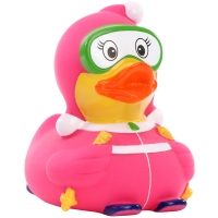 Squeaky duck skier - Multicoloured