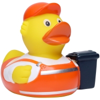 Squeaky duck garbage man - Multicoloured