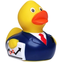 Squeaky duck businessman - Multicoloured