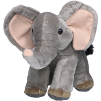 Plush elephant Vitali - Gray