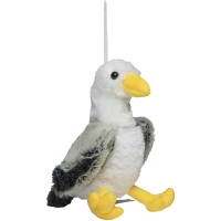 Plush seagulll Jonathan - White