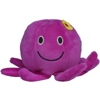 Plush octopus Belinda - Purple (violet)