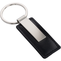 Key Ring - Matt silver finish