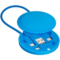 4-in-1 Charging Cable - Cyan