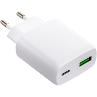 USB Charger GaN 2-Port - White