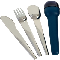 Cutlery set - Dark blue