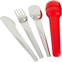 Cutlery set - Red