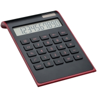 Solar calculator - Black/red