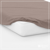 Fitted sheet Single beds - Taupe