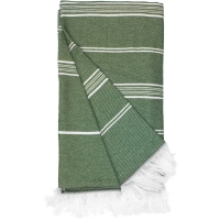 Recycled Hamam Towel - Olive green